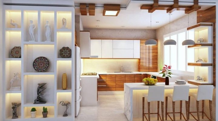 ایده هایی برای دکوراسیون آشپزخانه های کوچک شما!